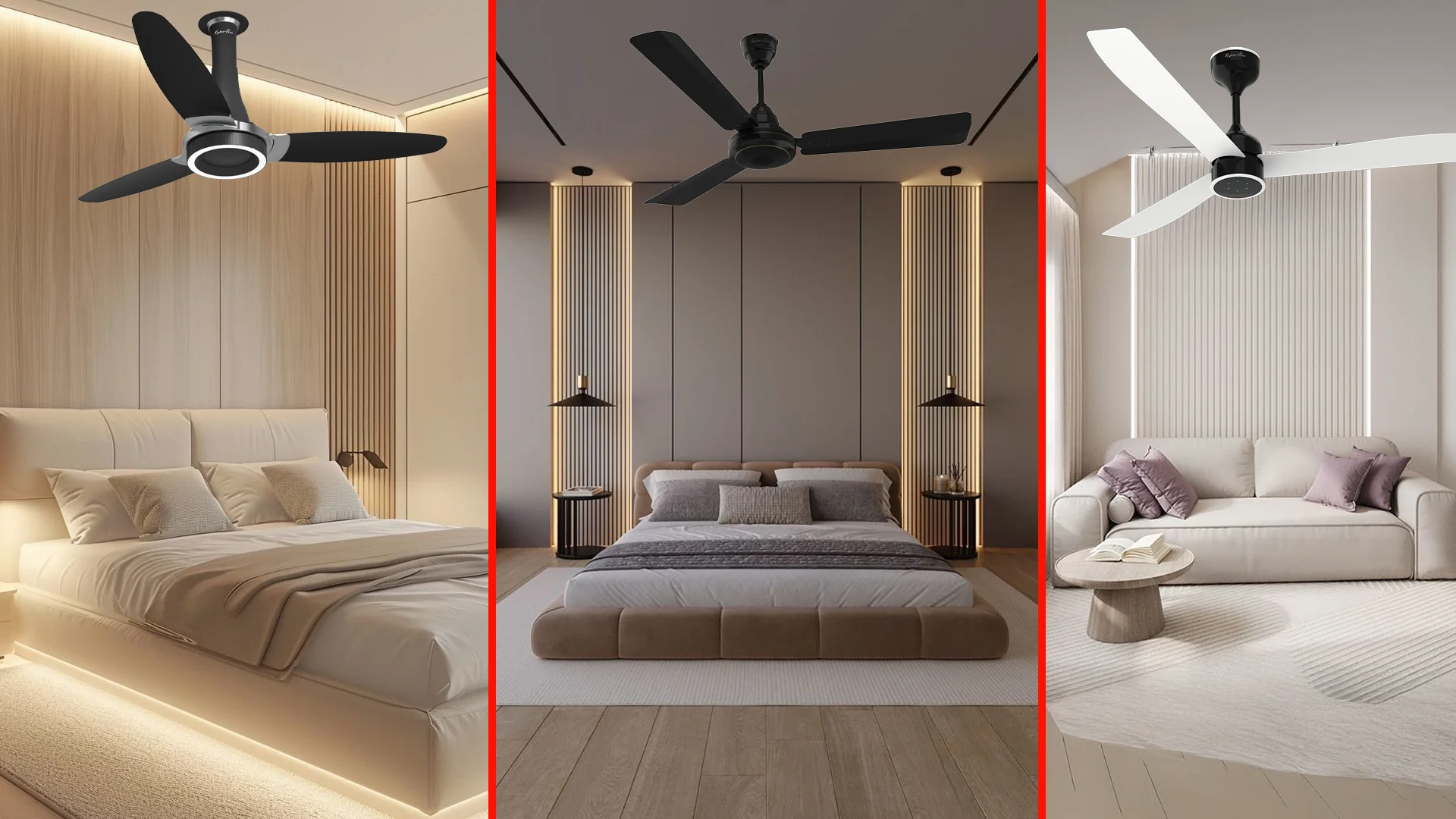 Stylish Ceiling Fans 2026 | Modern & Smart Fans by Fybros