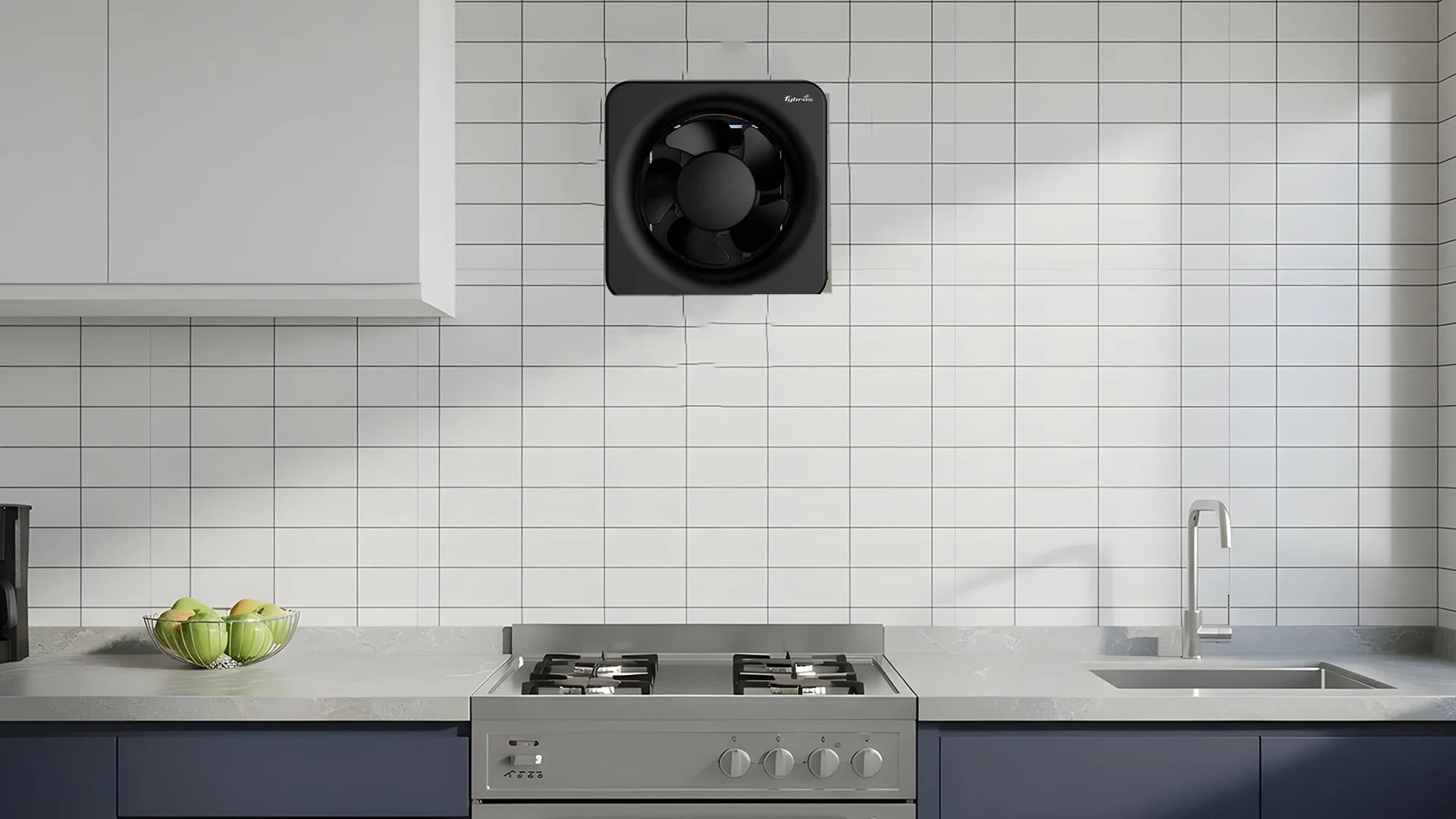 Wall-Mounted Exhaust Fans for Kitchen & Bathroom | Fybros