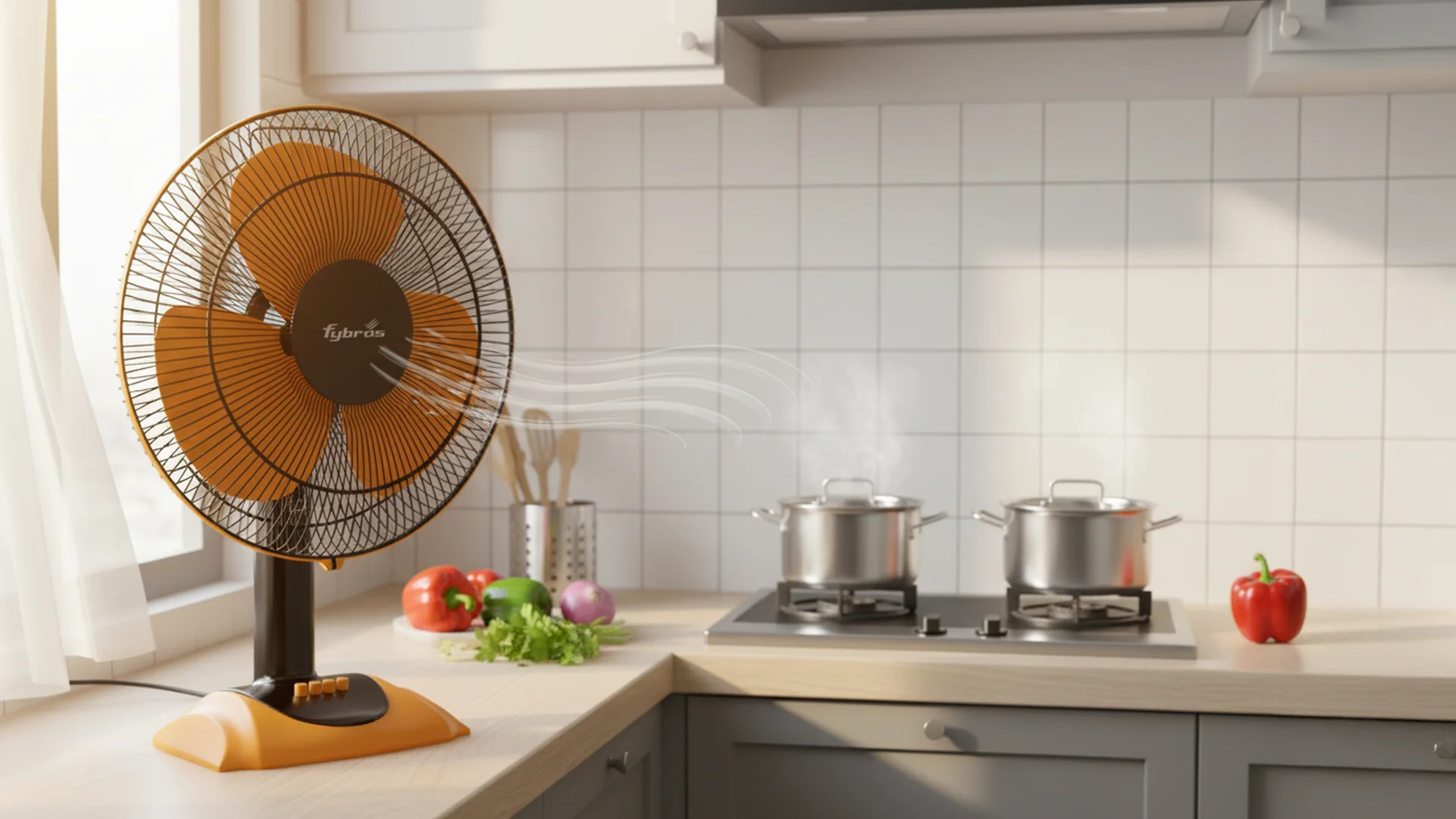Portable Fan for Kitchen – Easy Cooling for Indian Homes
