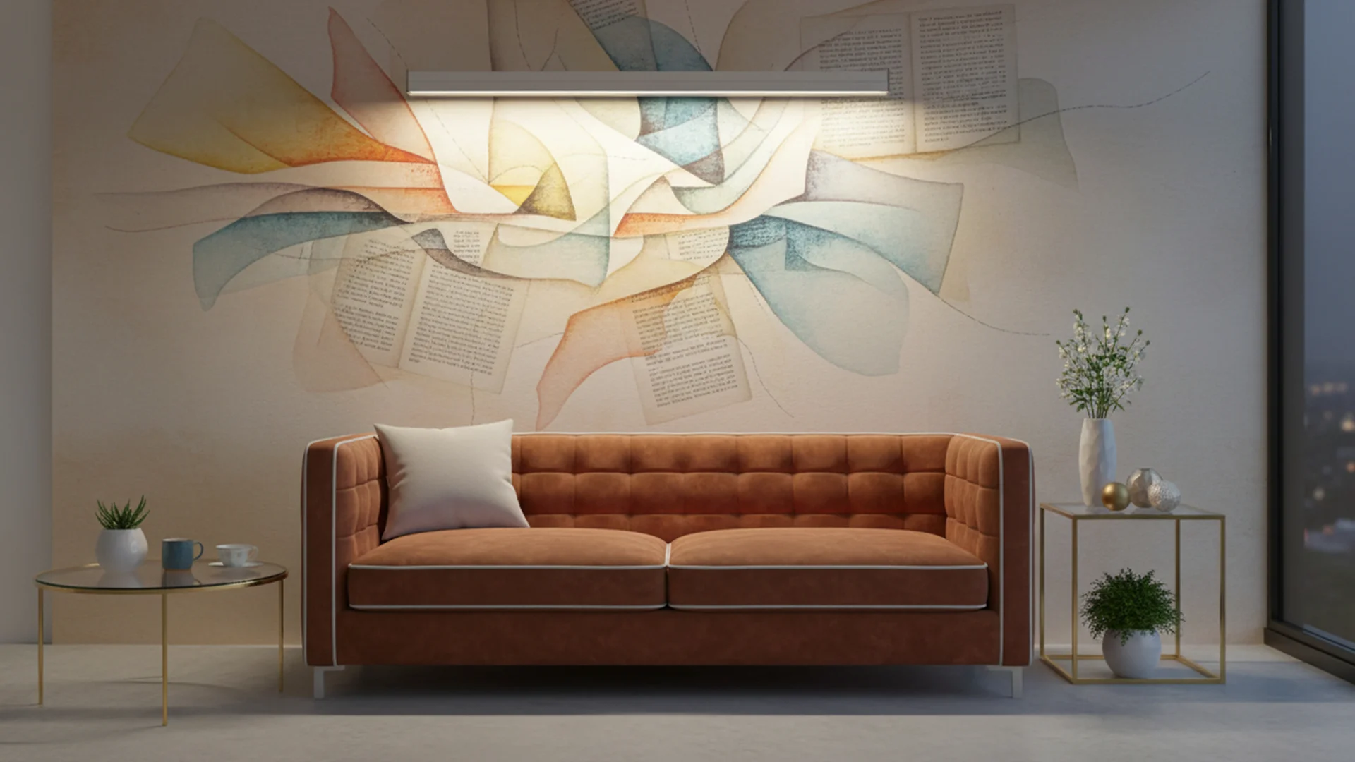 Fancy Tube Lights for Living Room: Designs & Price Guide