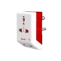 Eco 3 Pin Travel Universal Multi Plug Adaptor