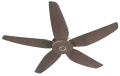 Ella Ceiling Fan in Satin White Finish with 1200mm Sweep and Remote Control