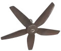 Ella Ceiling Fan in Satin White Finish with 1200mm Sweep and Remote Control