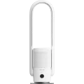 Glide Bladeless Fan with Air Purifier – Sleek White Design by Fybros
