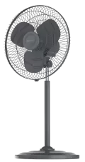 Thunder Heavy-Duty Pedestal Fan for high-speed air delivery.