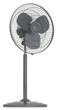 Thunder Heavy-Duty Pedestal Fan for high-speed air delivery.