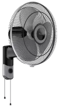 Gush Powerful Wall Fan with sleek design and noiseless operation.