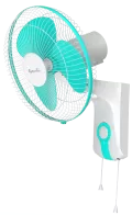Vayu Oscillating Wall Fan for directional air cooling and space efficiency.