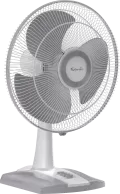 Gush High-Speed Table Fan with sturdy base and oscillation feature.