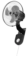Magnum Wall-Mount Fan with strong airflow and adjustable angles.