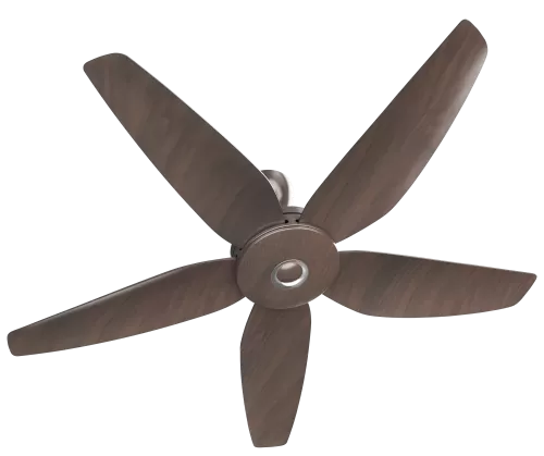Ella Ceiling Fan in Satin White Finish with 1200mm Sweep and Remote Control