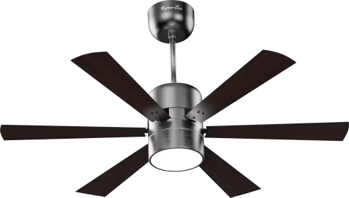 Urus Ceiling Fan with Remote Control in Antique Gold Wood Finish – 1200mm Sweep Size