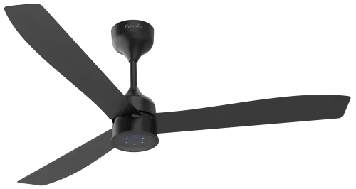 Aeris Ceiling Fan with aerodynamic design and efficient air delivery, perfect for living rooms.