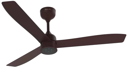 Aeris Ceiling Fan with aerodynamic design and efficient air delivery, perfect for living rooms.