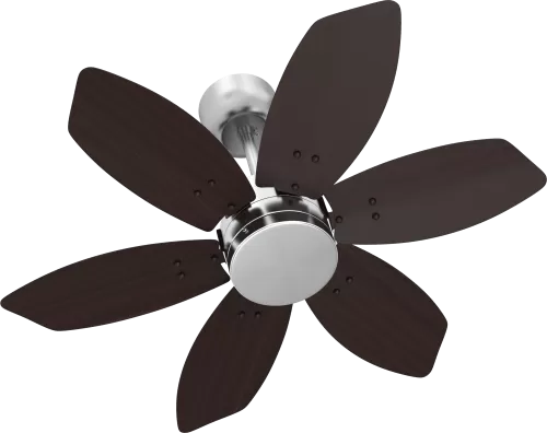 Contemporary Loft Ceiling Fan with powerful motor and designer appeal for urban spaces.
