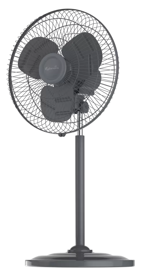 Thunder Heavy-Duty Pedestal Fan for high-speed air delivery.