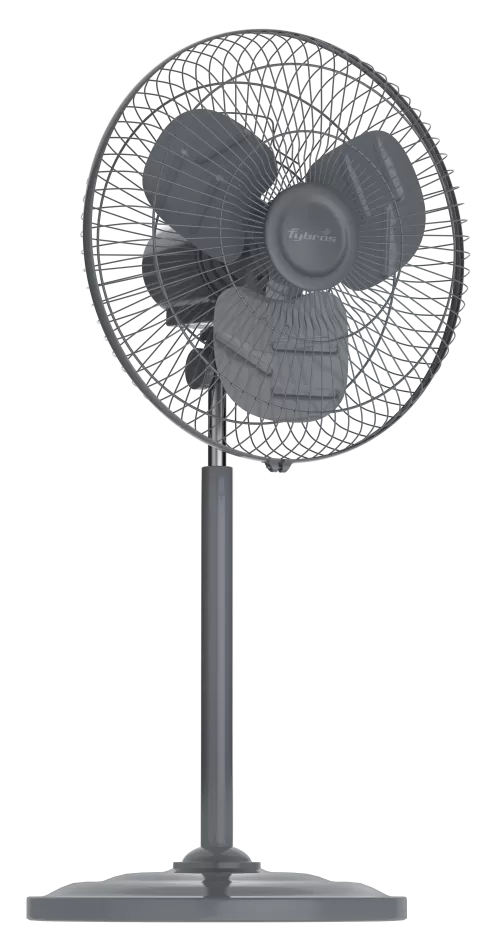 Thunder Heavy-Duty Pedestal Fan for high-speed air delivery.