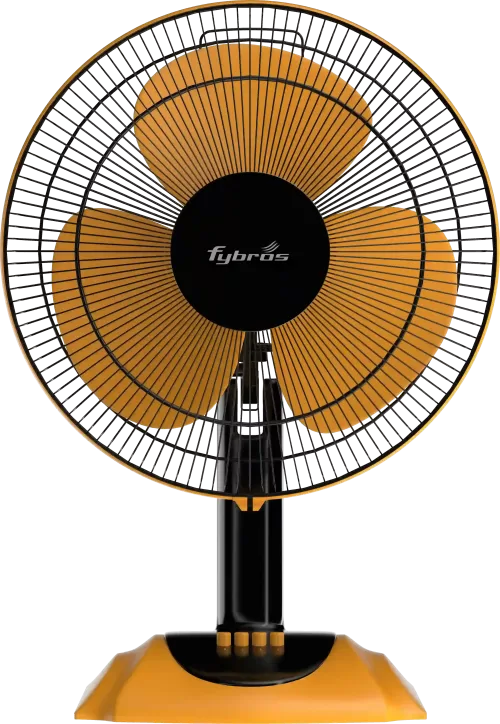 Vayu Portable Table Fan with multi-angle tilt and strong breeze output.