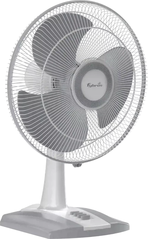 Gush High-Speed Table Fan with sturdy base and oscillation feature.