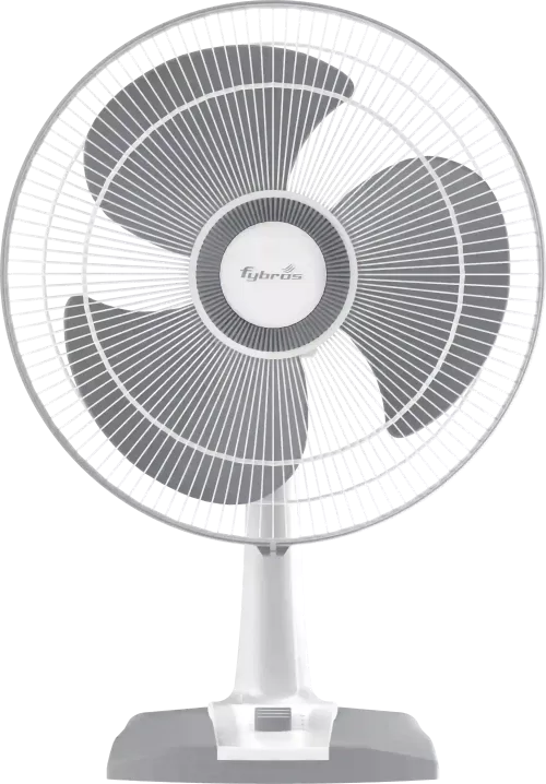 Gush High-Speed Table Fan with sturdy base and oscillation feature.
