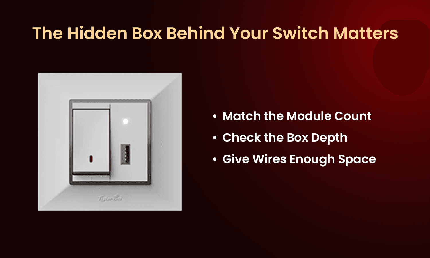 importance of modular switch box 
