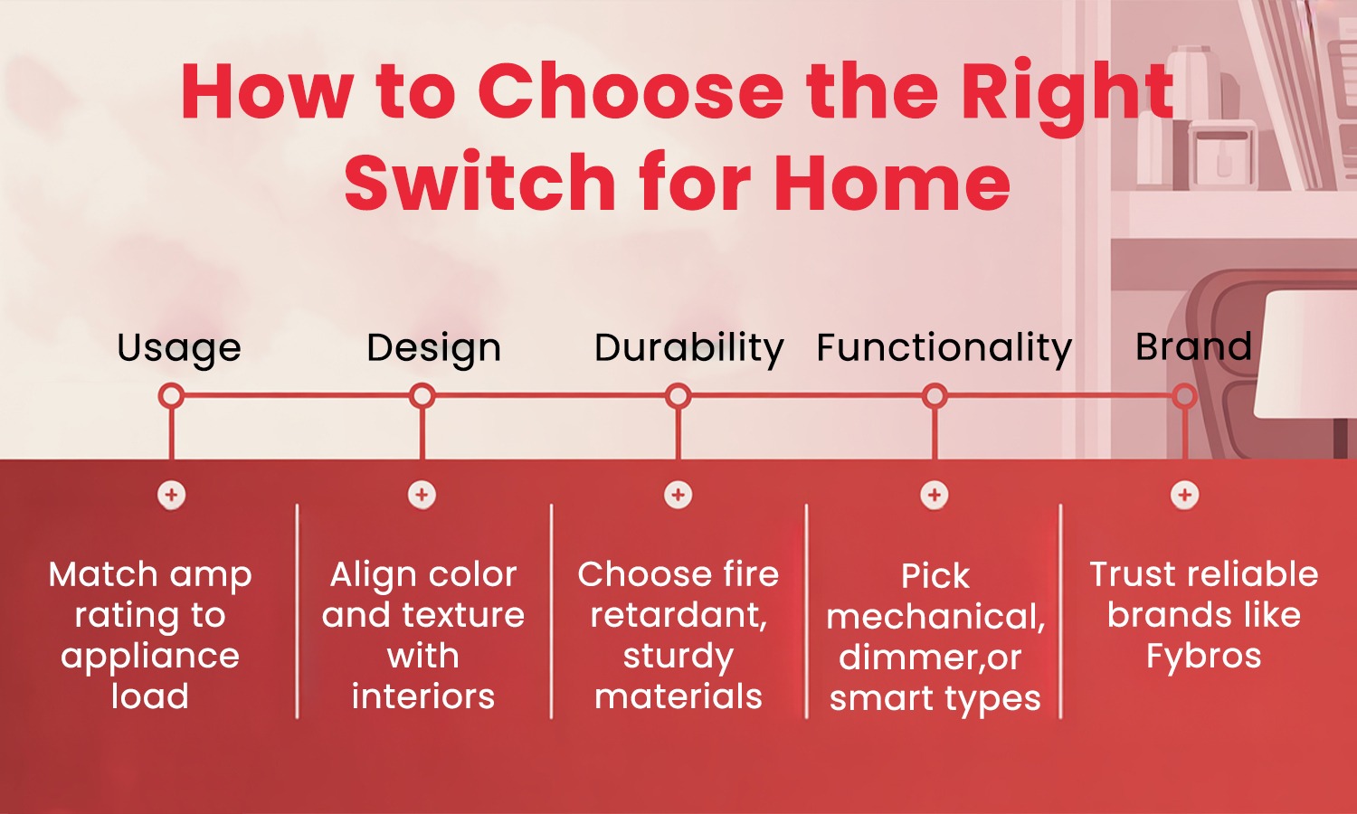 How to choose the right switch for home