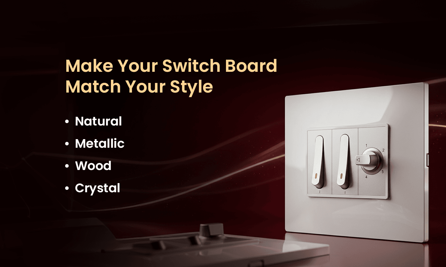 match the plate to the switch board