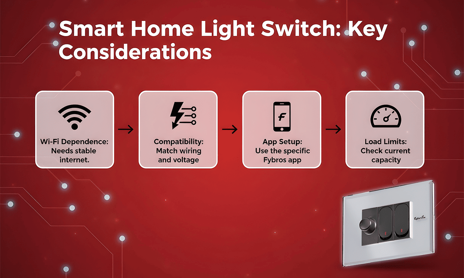 Smart home light switch key considerations guide