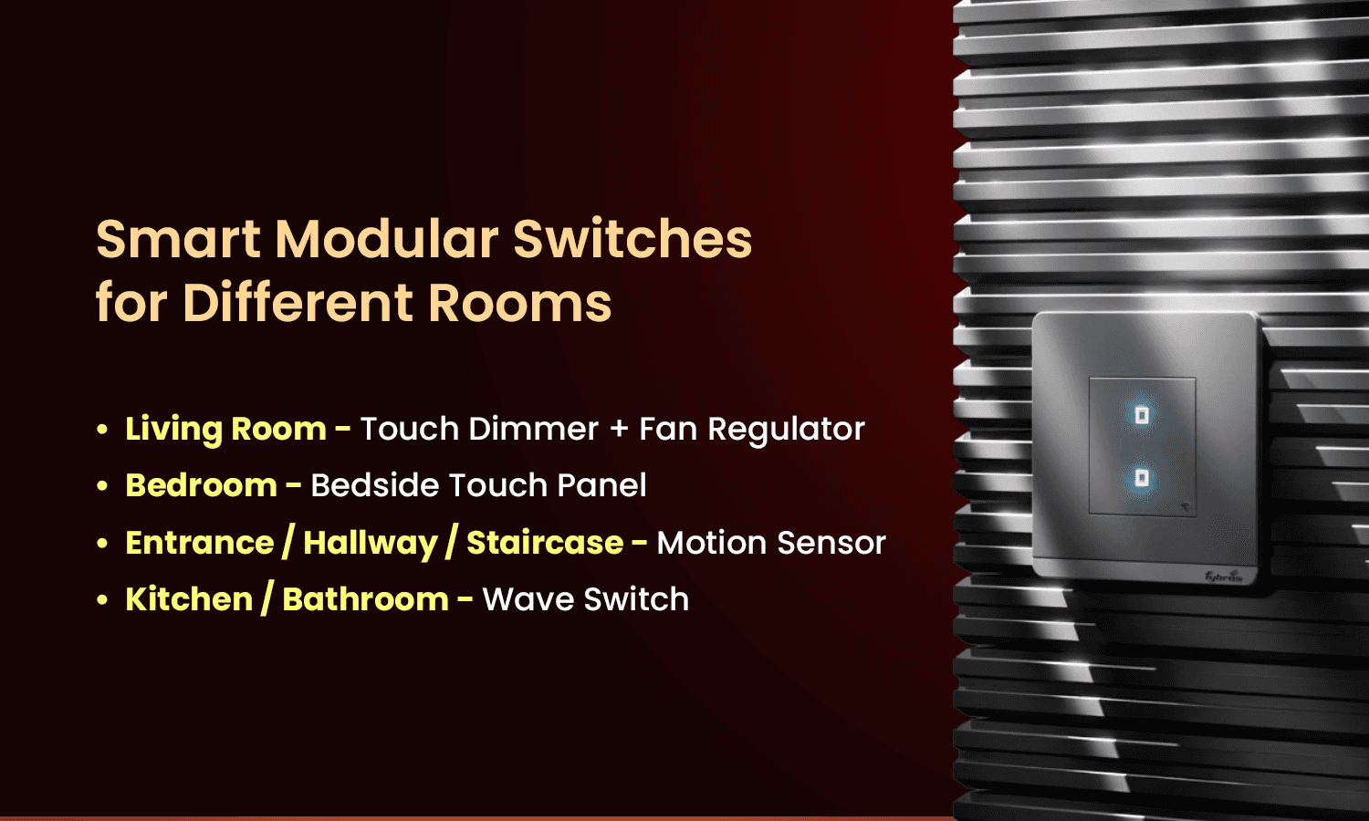 smart modular switches