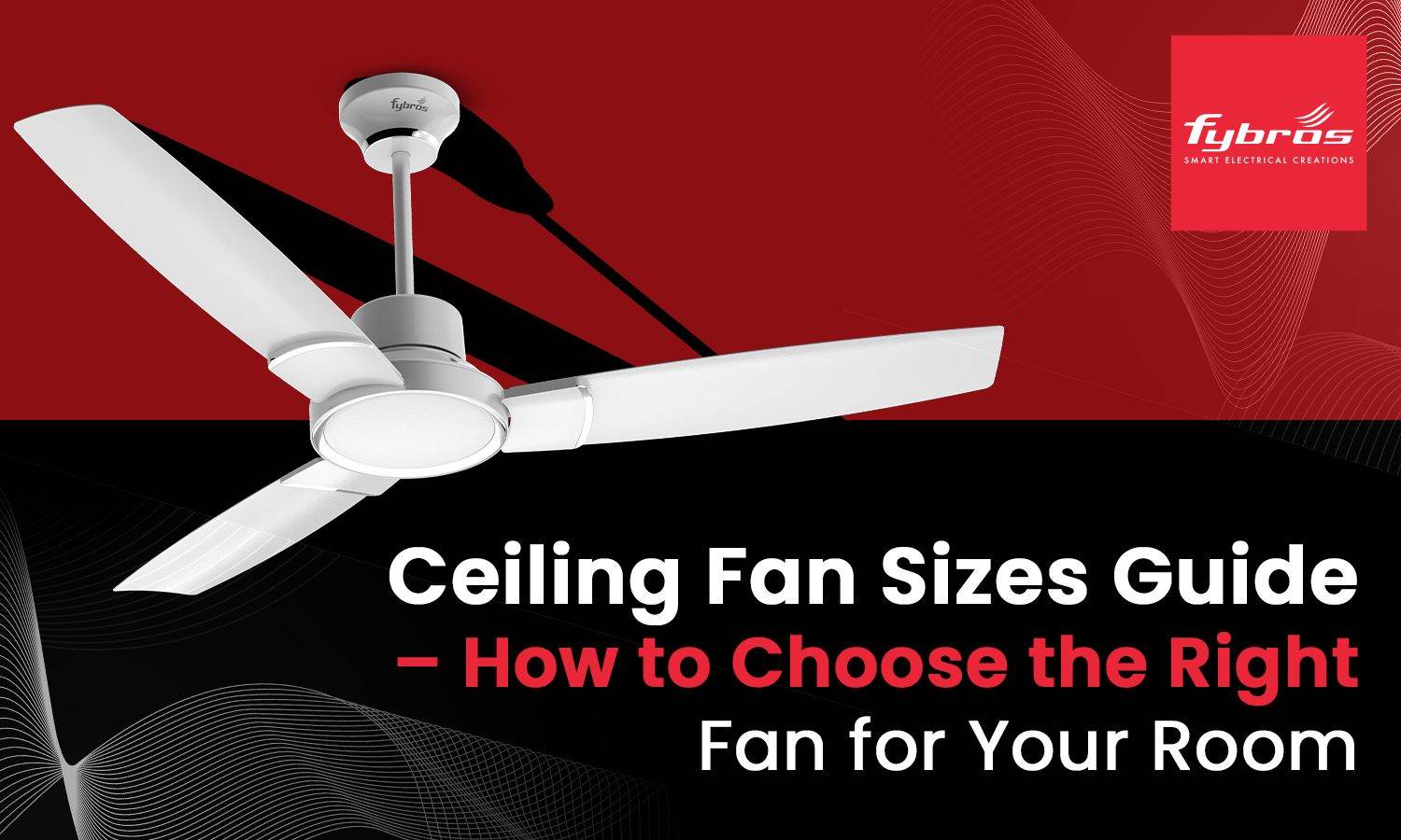 ceiling fan sizes 