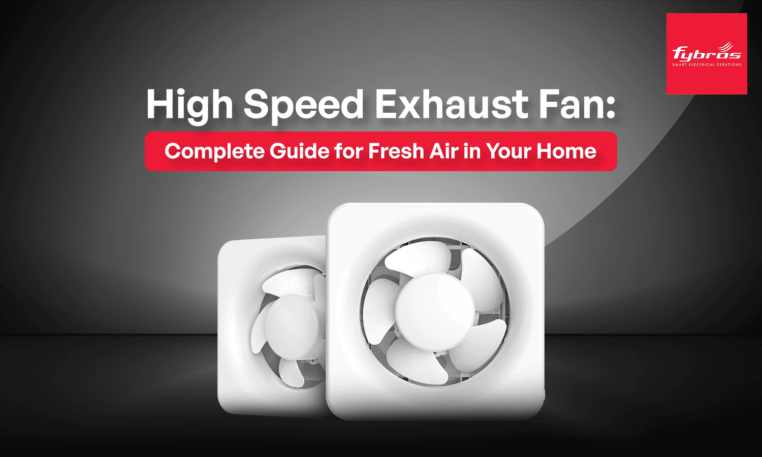 high speed exhaust fan