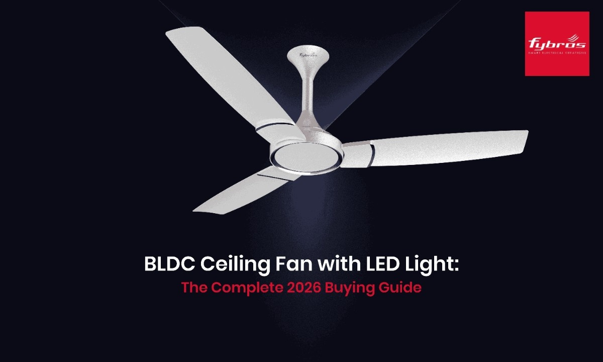 BLDC Ceiling Fan with LED Light
