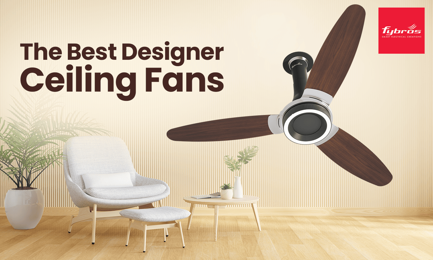 designer ceiling fans living room 2026
