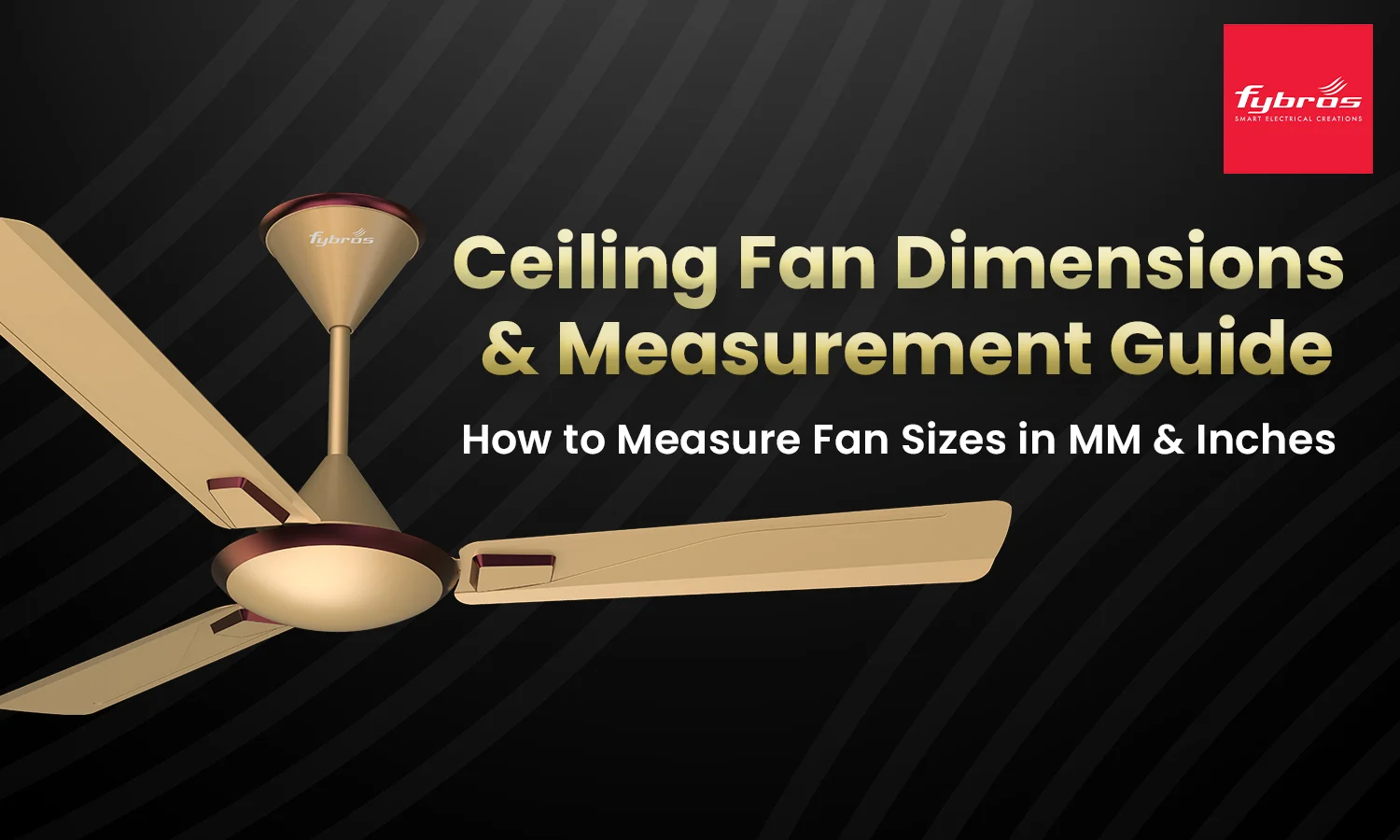 ceiling fan sizes 