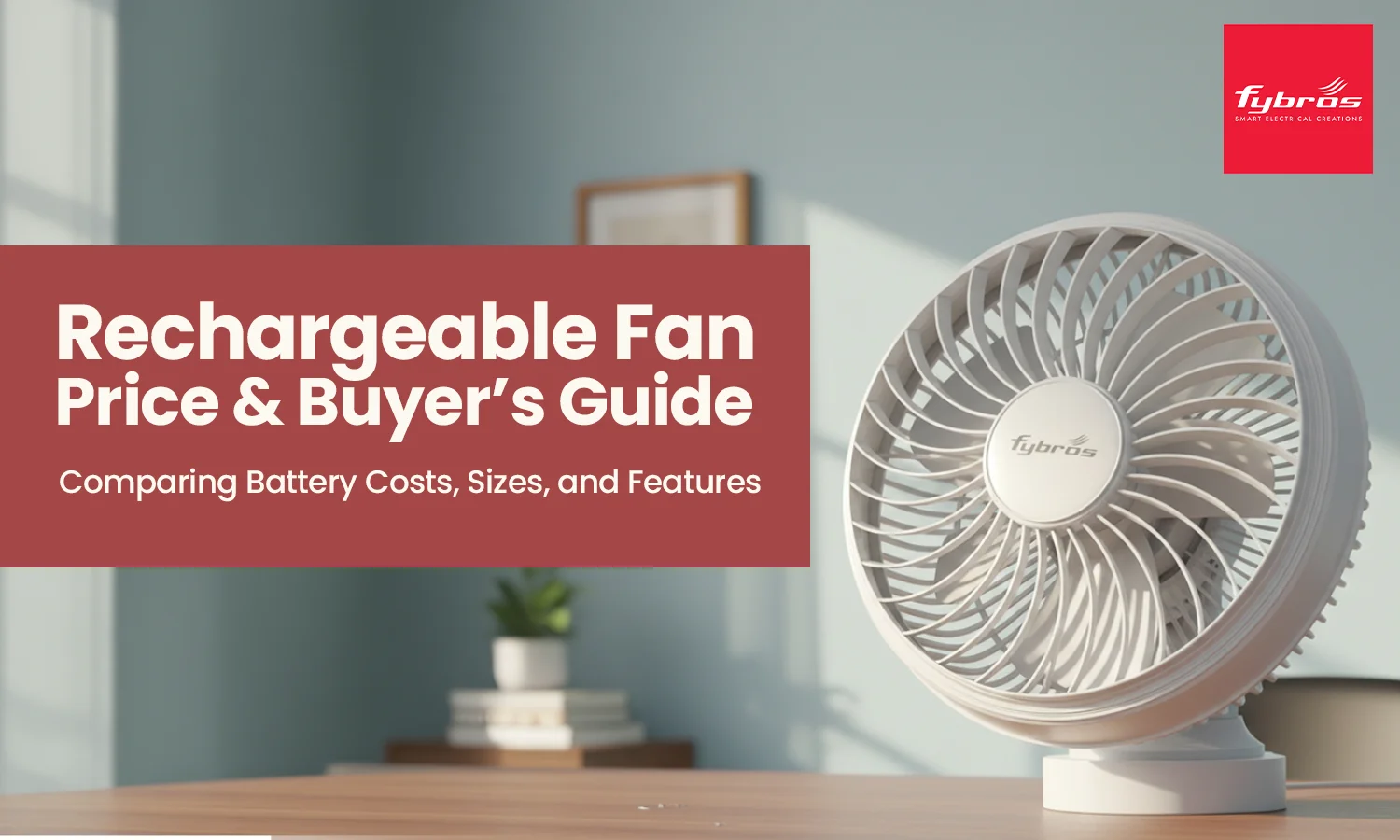 portable fan with battery