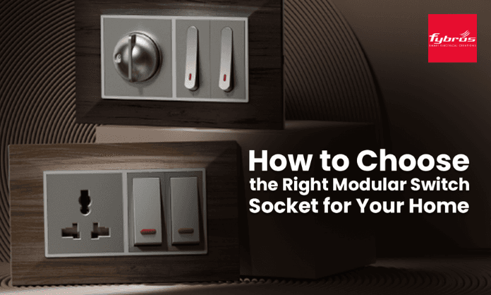 modular switch socket
