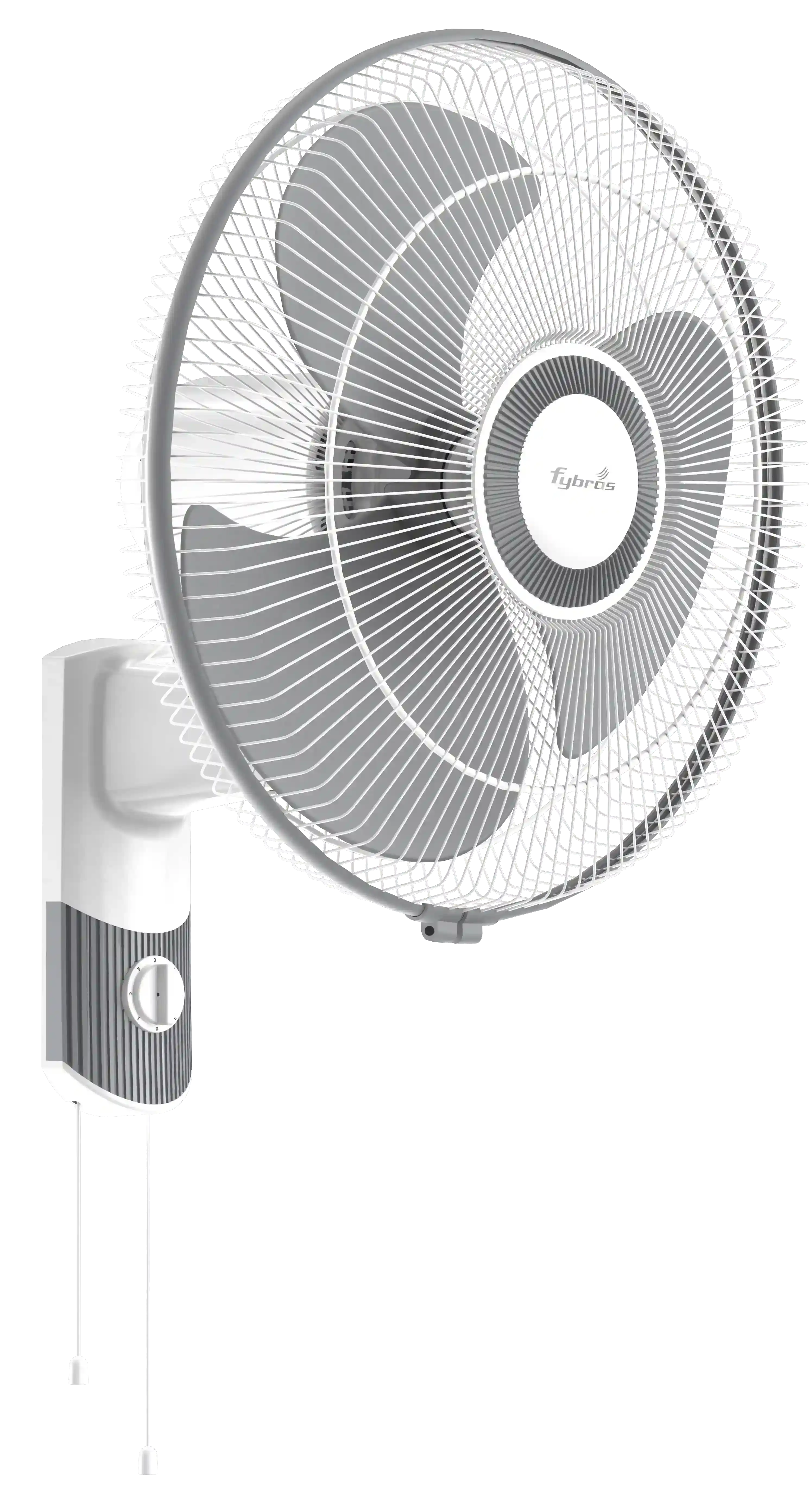 Gush Powerful Wall Fan with sleek design and noiseless operation.