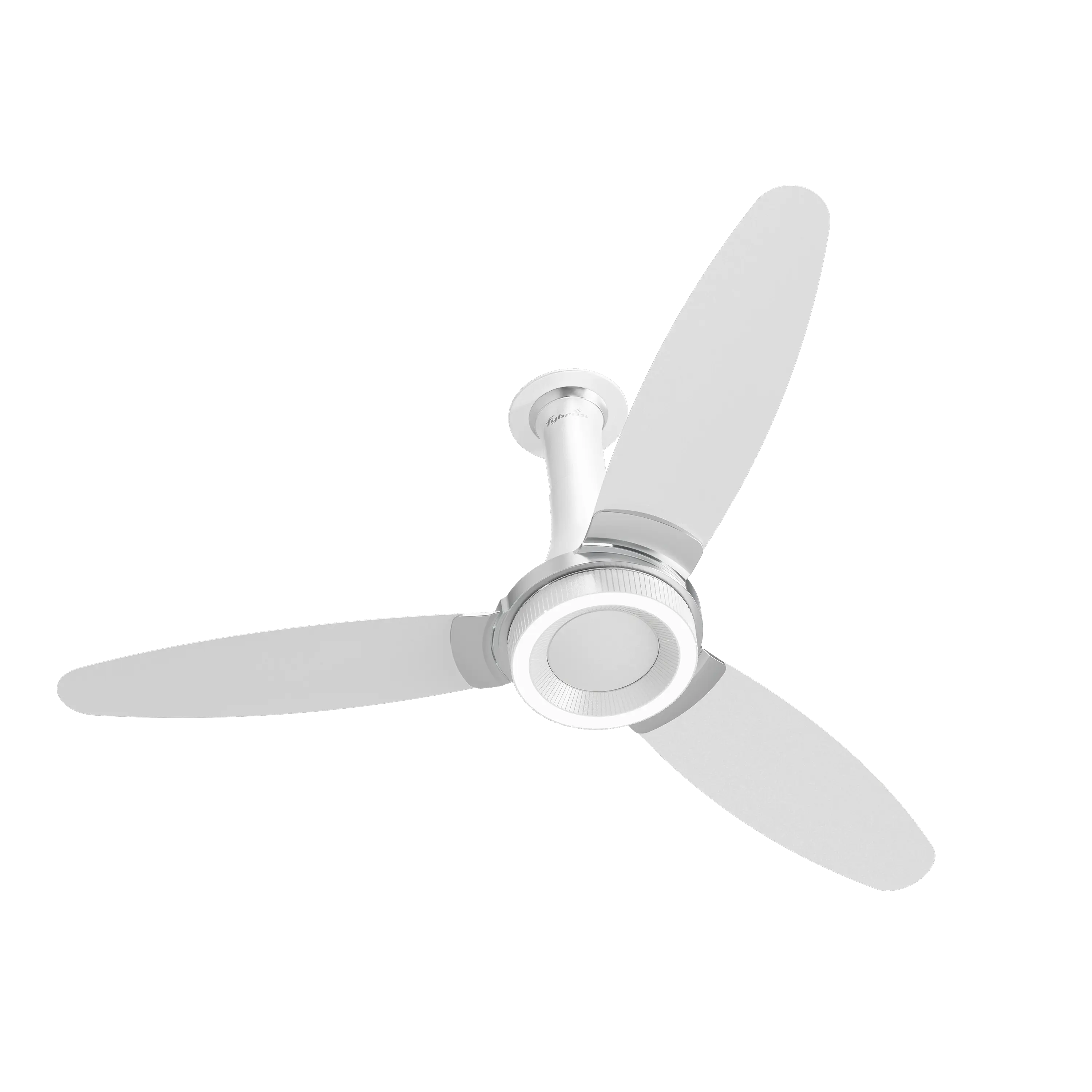 F-Wave Ceiling Fan with 1200mm Sweep and Remote Control in Matte Black