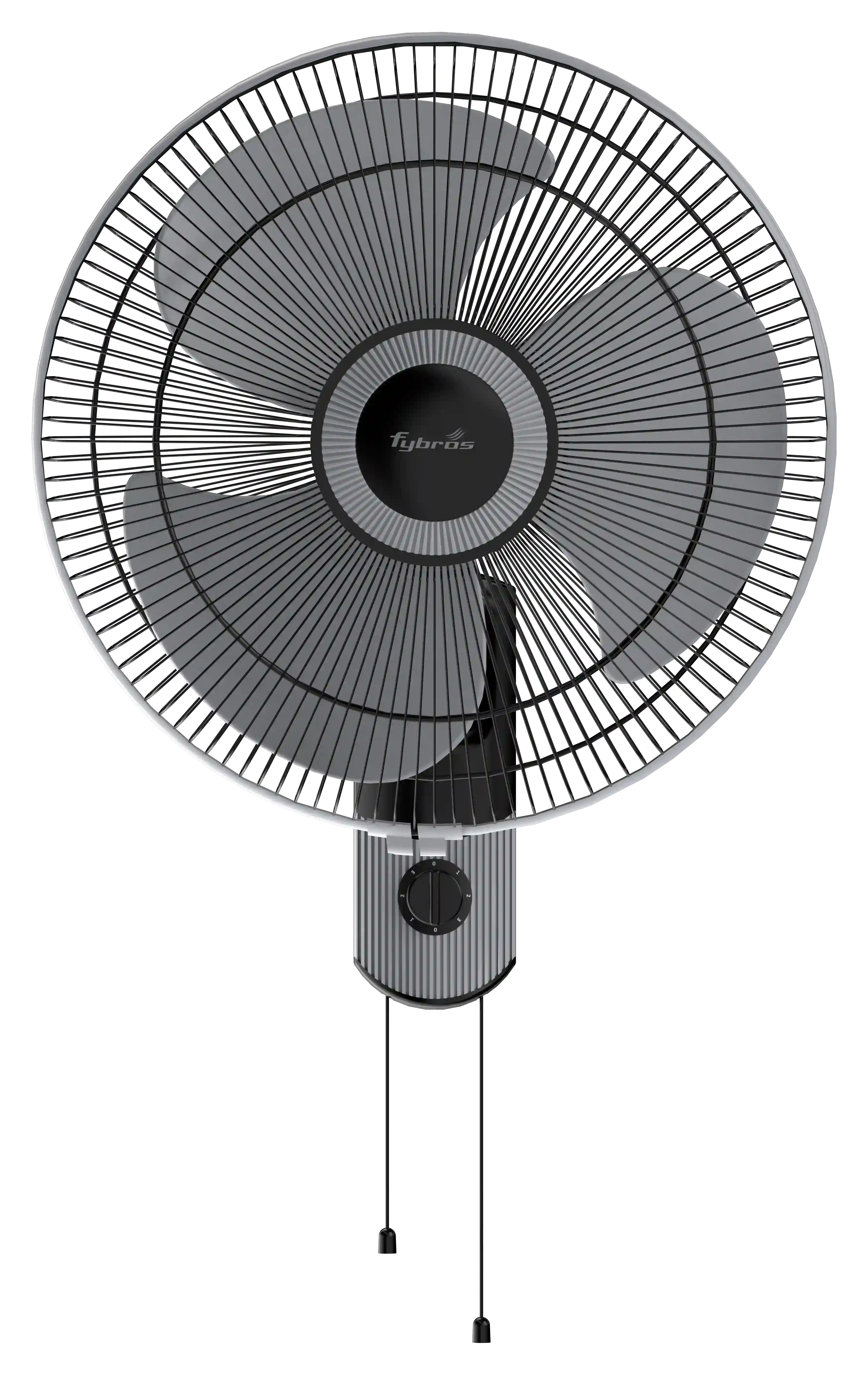 Gush Powerful Wall Fan with sleek design and noiseless operation.